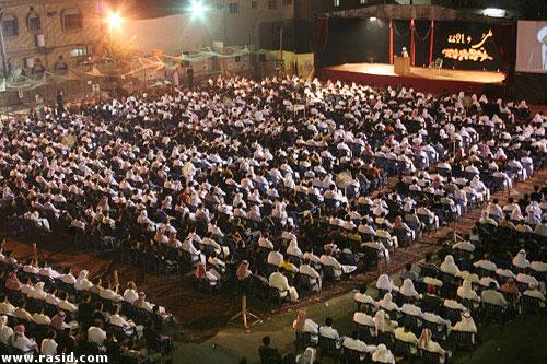 حشد غفير بساحة الشويكة في ذكرى الأمير «عليه السلام»