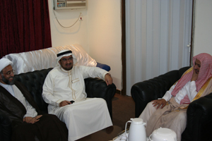 الشيخ مع البريك