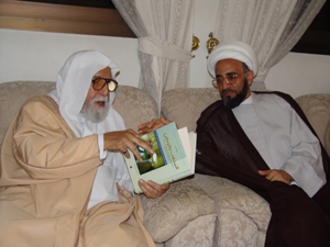 الشيخ مع المبارك