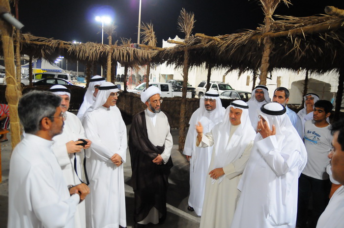 الشيخ الصفار يزور مهرجان الدوخلة